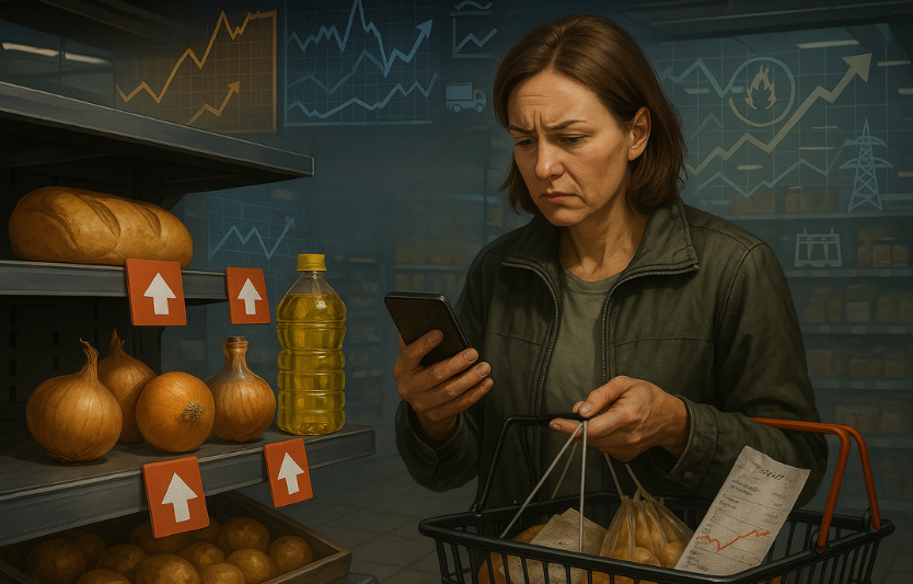 Інфляція в Україні дані за перше півріччя